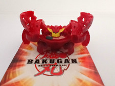 Bakugan Battle Damaged Pyrus Thunder Wilda 700 G Red New Vestroia RARE