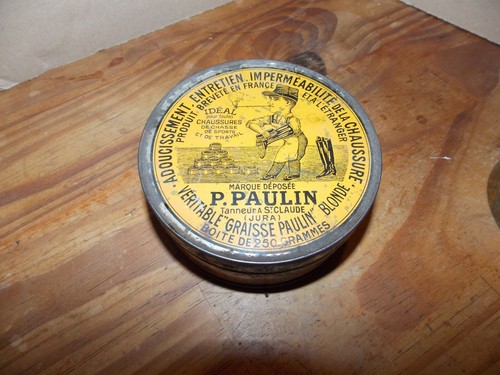 Ancienne boîte tôle - boîte,