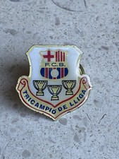 Pin’s FC Barcelona Tricampio De Lliga Football