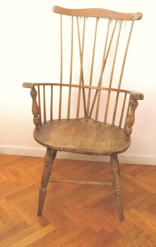 Fauteuil bois vintage - fauteuil, bois-vintage-design