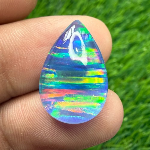 Cabochon opale bleue - d'opale,