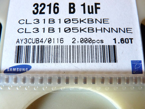 10x 1uf 50v x7r - x7r, 10%