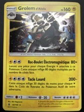 Carte Pokemon GROLEM d'Alola