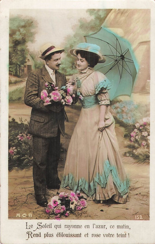 Couple elegant chapeau - elegant,