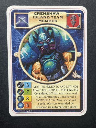 Doomtrooper ccg paradise lost - ccg,