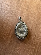 Ancien Pendentif Porte Photo Objet De Vitrine