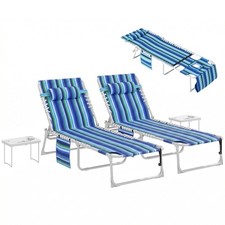 2 Folding Tanning Chairs with