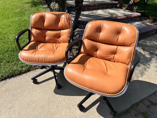 Vintage knoll pollock chairs - vintage,