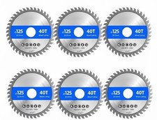 Lot 6 Lames de scie circulaire