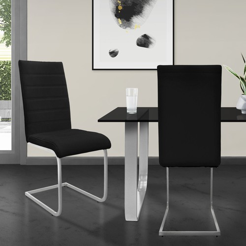 Lot chaises pied luge - lot,