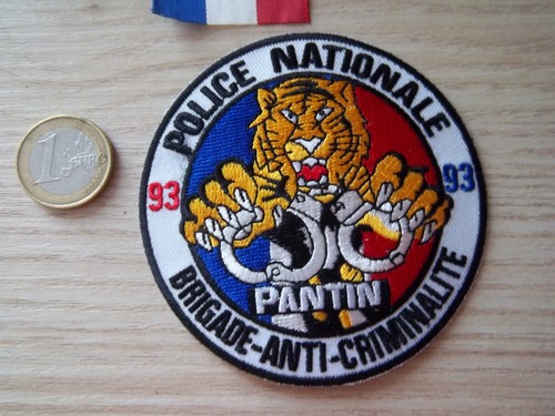 écusson patch police - écusson,