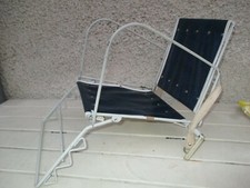   siège Pliant de vélo d'enfant fixation porte-bagages Ancien Année 60s 