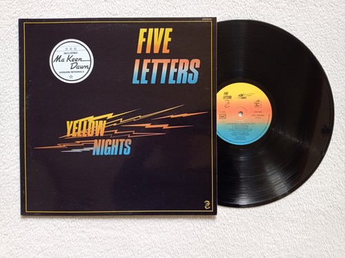 33t five letters yellow - lp,