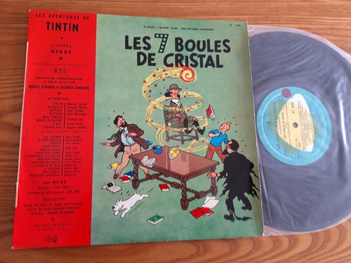 Tintin les boules cristal - tintin,