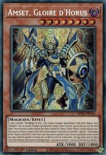 Carte YU-GI-OH! AMSET, GLOIRE D'HORUS MP24-FR114 Secret Rare NEUF