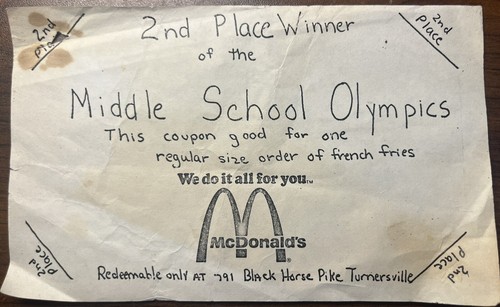 Middle school olympics - middle,
