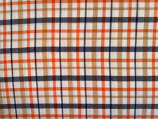 Tissu ancien coton écossais  larg 168 cm x H 300 cm  C867