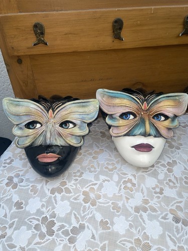 Masques muraux céramique - 2,