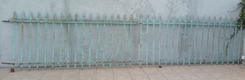 Ancienne clôture grille - , de