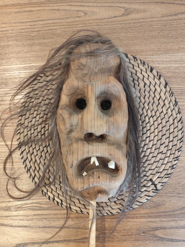 Masque tschäggättä ancien - masque,