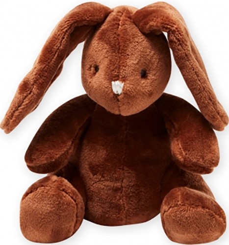 Doudou peluche lapin marron - peluche,