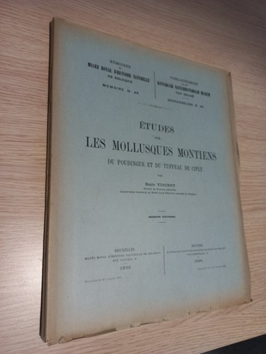 Etudes sur les mollusques