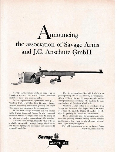 1964 savage anschutz - 1964,