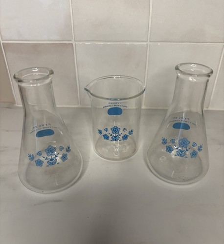Set vtg 1977 pyrex butterfly - set,