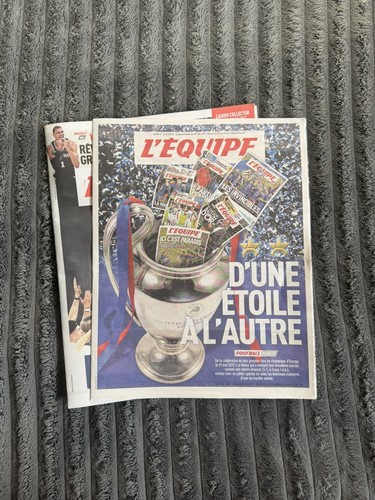 Journal equipe psg juin - l'equipe,