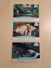 SSR Foil Mon Voisin Totoro Ghibli Miyazaki Lot 3 carte 2023 Trading Card Museum