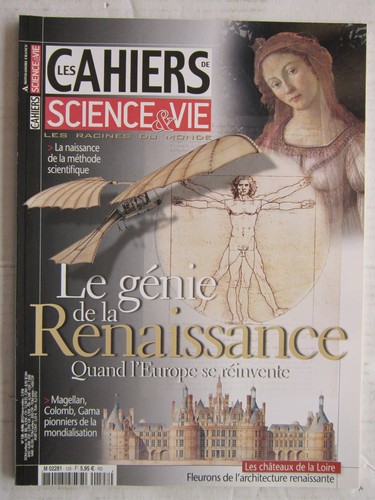 Les cahiers science vie - les, de