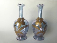 paire de carafes en cristal de
