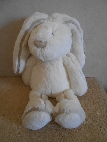 Peluche doudou lapin - , blanc