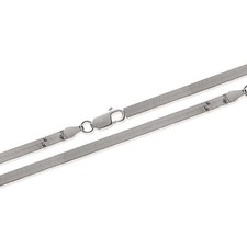 Collier maille miroir 42 cm