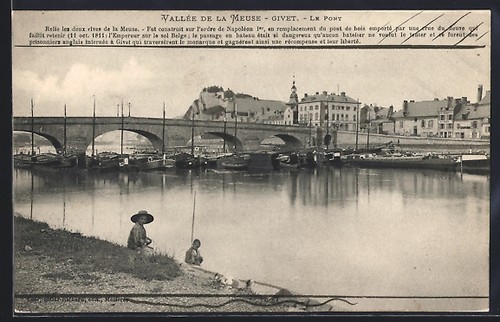 Cpa givet vallée - vallée, de