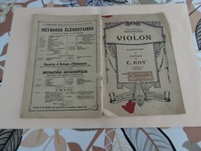 nouvelle méthode de VIOLON élémentaire et pratique de E. ROY - éditeur BORNEMANN