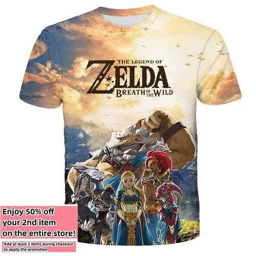 Video game zelda link shirt - zelda,