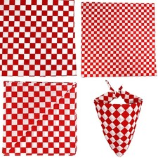 Bandana foulard à carreaux