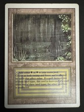 Cadre blanc révisé MTG Bayou