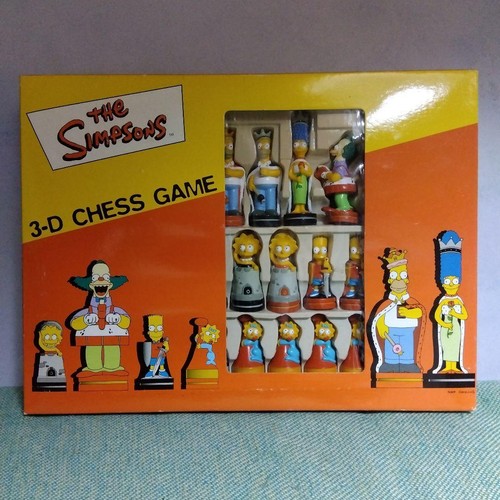Jeu échecs the simpsons - d'échecs,