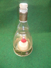 BOUTEILLE" BOLS musicale ballerine animée 1970 robe rouge La traviata brindisi