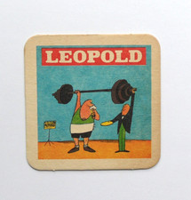 Sous bock  bière Leopold