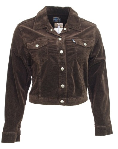 Veste jean panne velours - panne,
