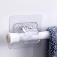 Clips tringle à rideau non poreux support tringle à rideau design armoire port