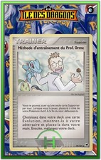 Méthode d'entraînement du Prof. Orme-EX:Île des Dragons- 79/101-Carte Pokémon FR