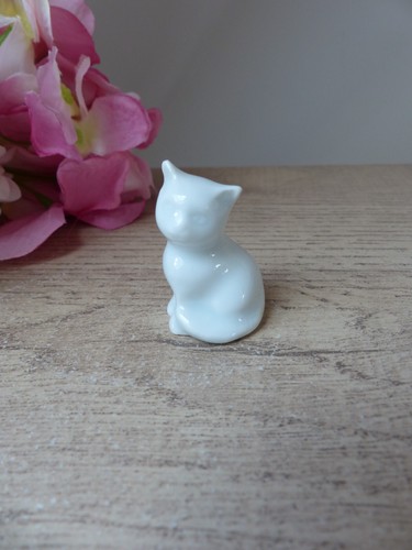 Figurine miniature chat - figurine,