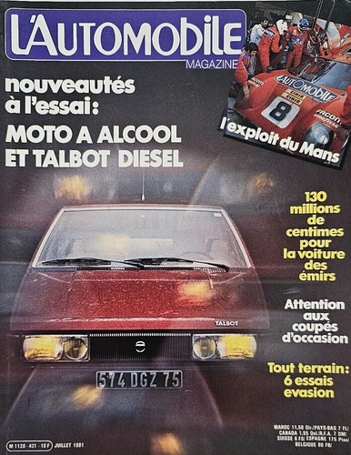 Automobile magazine 421 - magazine, n°421
