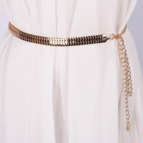 Ceinture vintage métal - en,