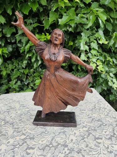 Sculpture ancienne danseuse - sculpture,