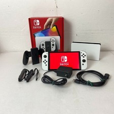 Console Nintendo Switch Modèle OLED - Blanche (HEG-001) - Fonction Testée...